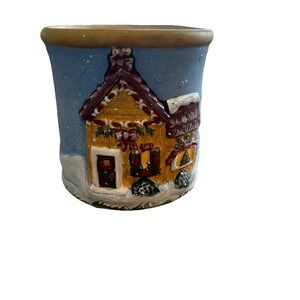 Kathy Hatch Collection "Sugar Maple" Ceramic Jar Candle‎ Holder Bottom